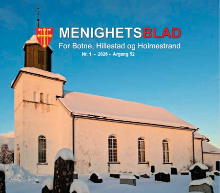 Botne kirke i vinterlandskap